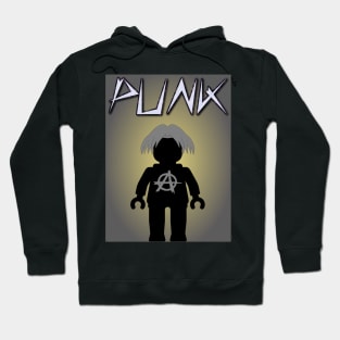 Punk Guitarist Minifig, Customize My Minifig Hoodie